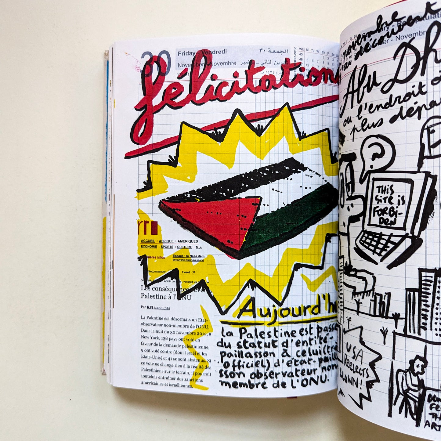 Un An by Mazen Kerbaj