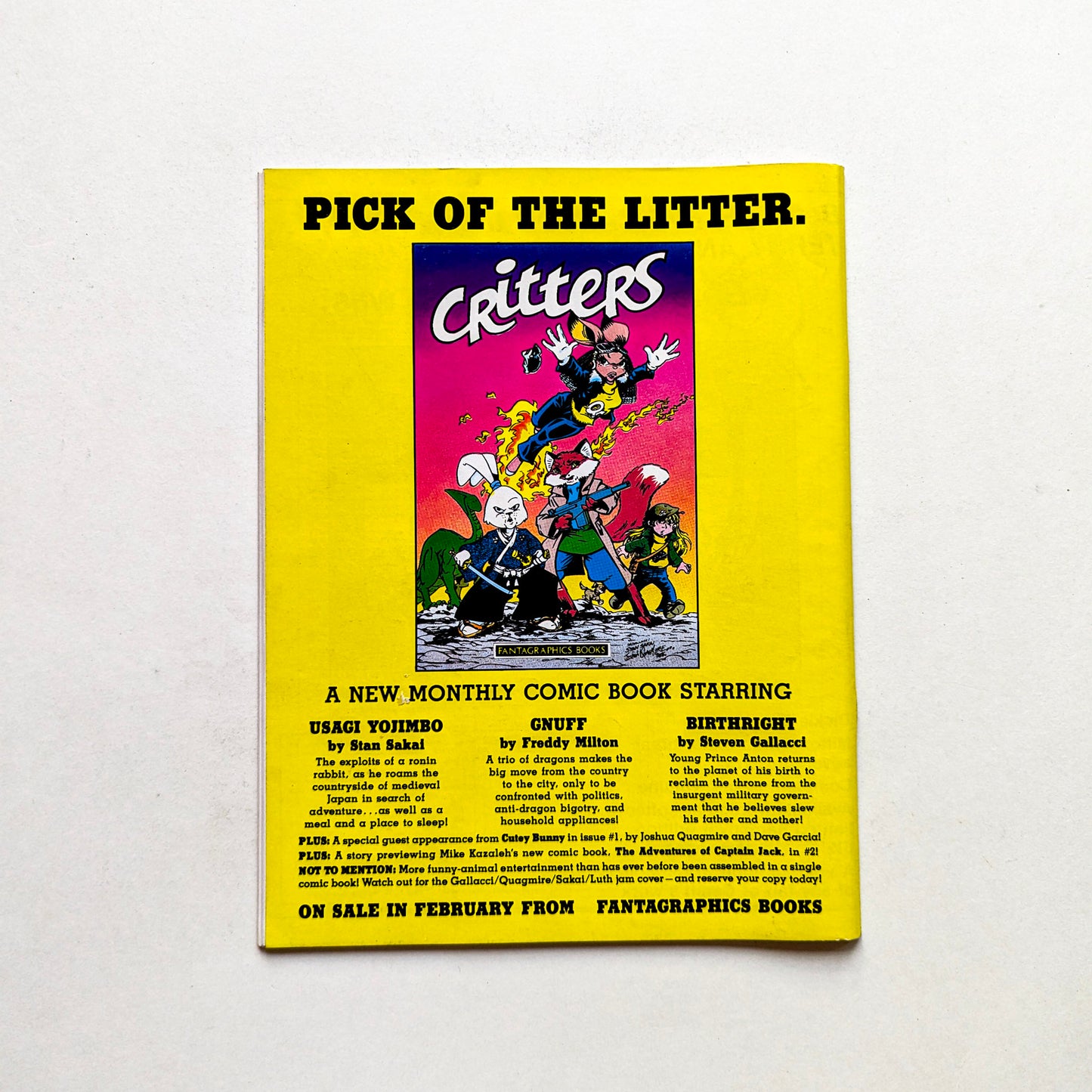 Nemo No. 18 (April 1986) i