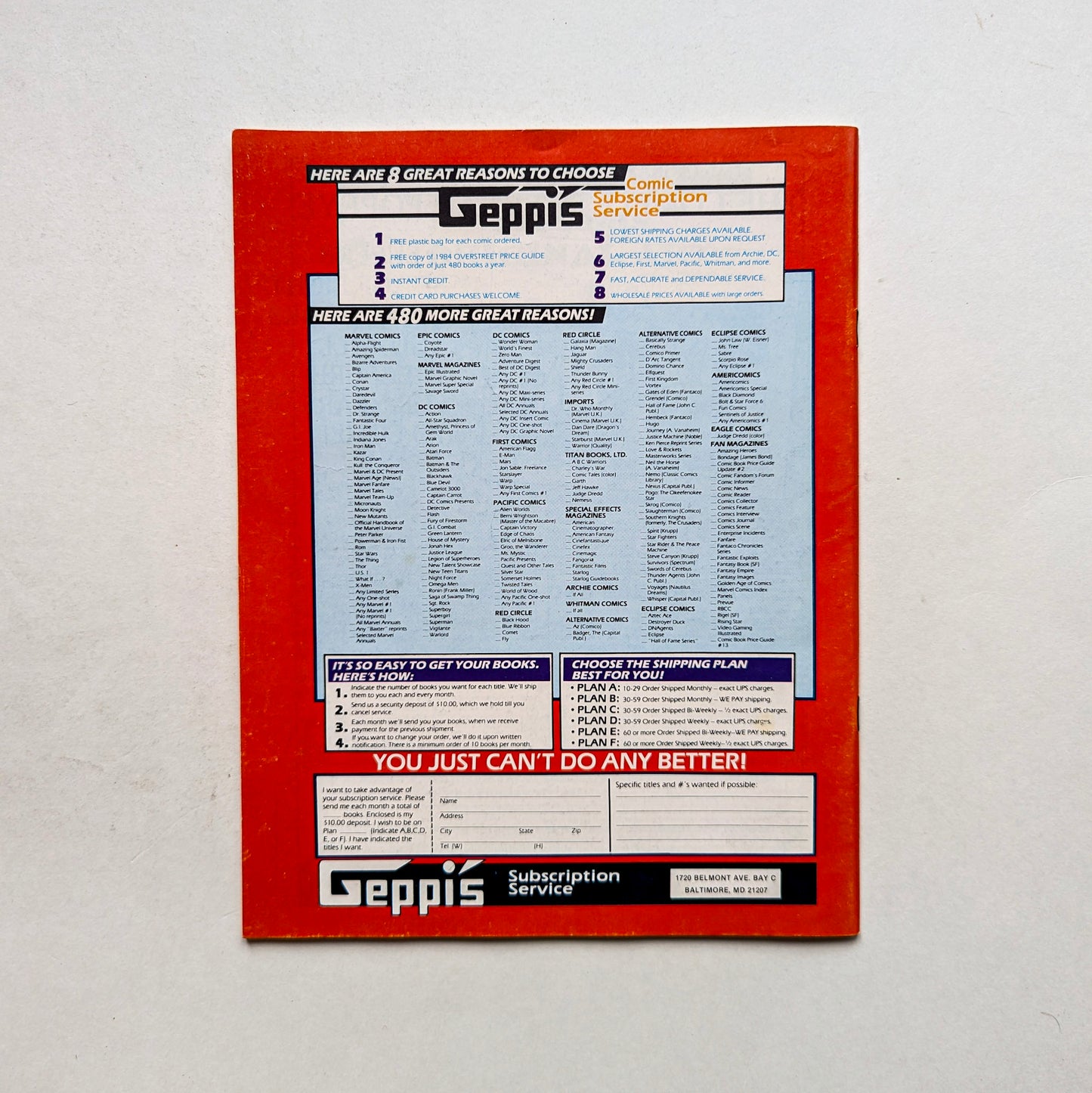 Nemo No. 6 (April 1984)