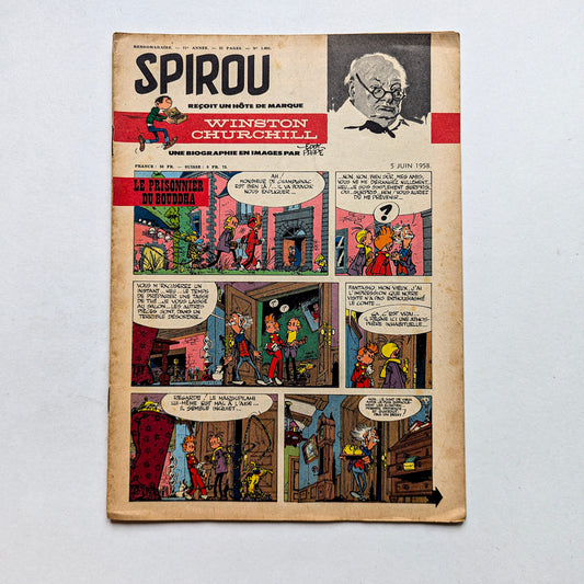 Spirou No. 1051 (June 1958)