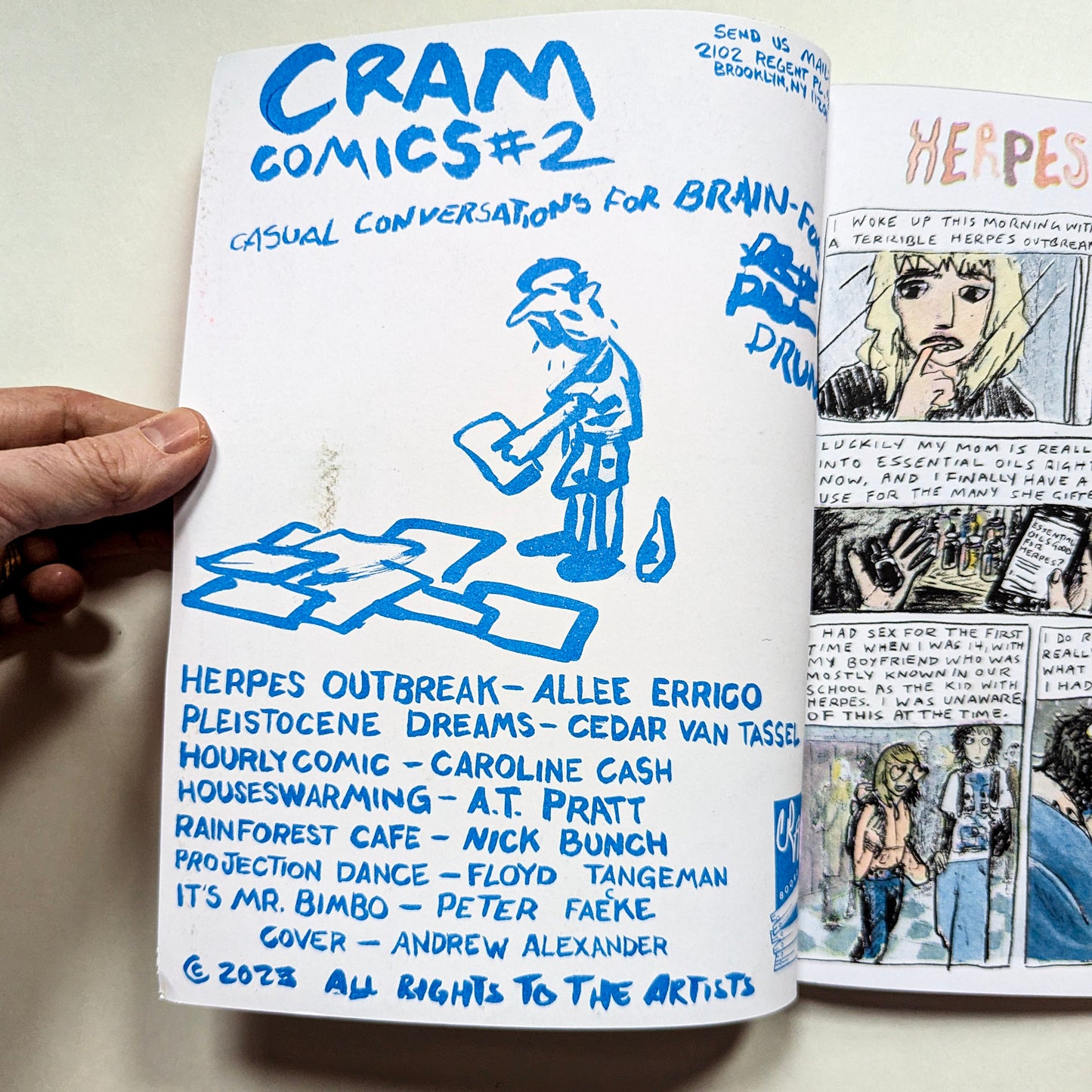 Cram Comics No. 2: Casual Conversations for Brain-Fog Drunks