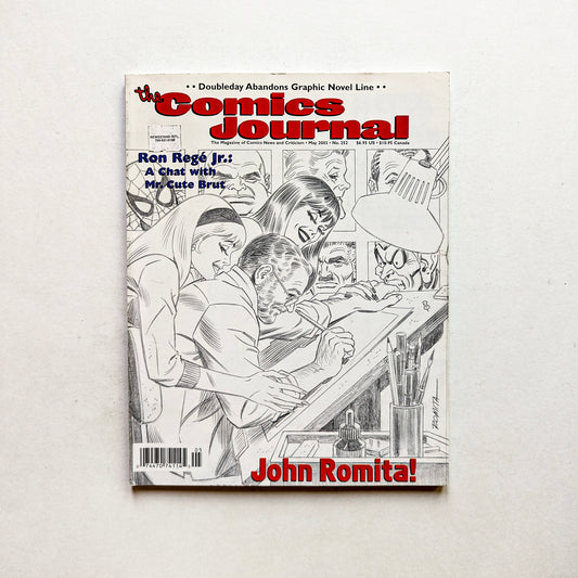 The Comics Journal No. 252 (May 2003) - John Romita and Ron Rege Jr.