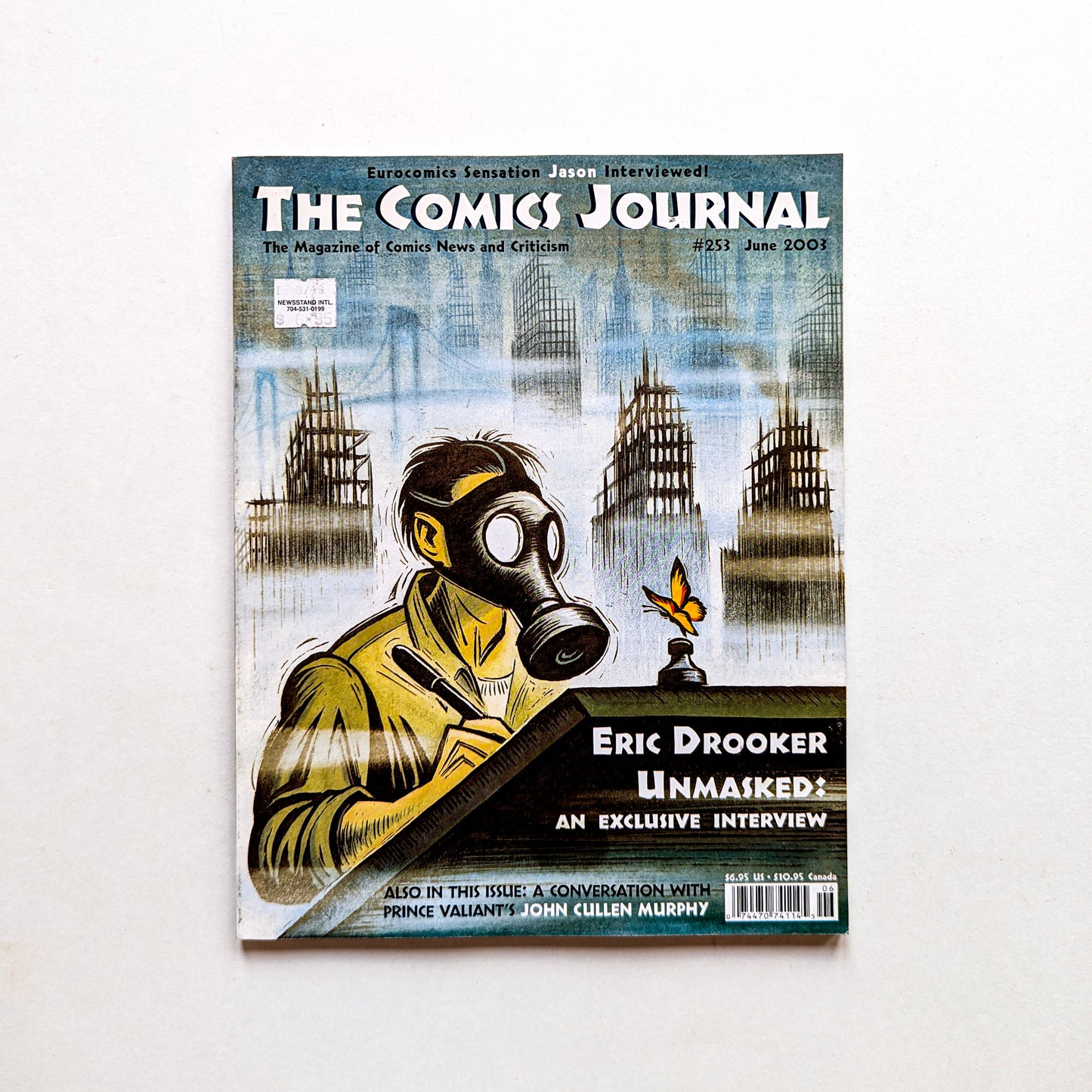 The Comics Journal No. 253 (June 2003) - Eric Drooker and Jason