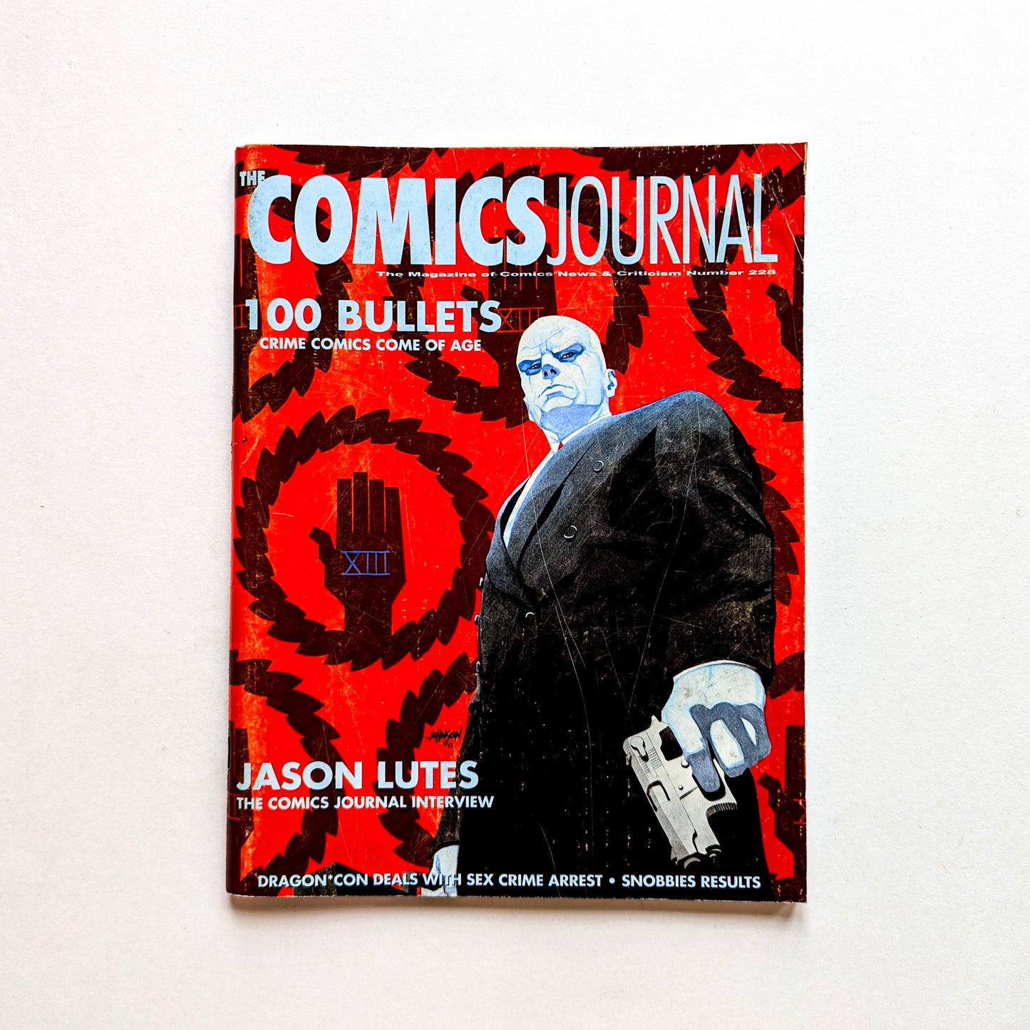 The Comics Journal No. 228 (Nov. 2000) - Jason Lutes and 100 Bullets