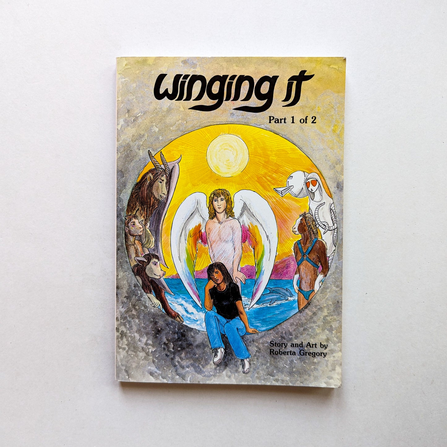 Winging It Part 1 by Roberta Gregory (signed)