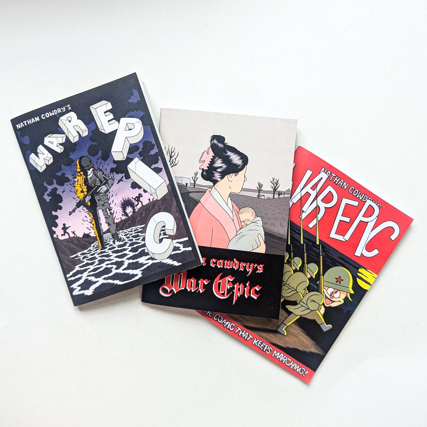 War Epic Nos. 1-3 by Nathan Cowdry